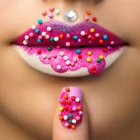 Lip Art 3D Game for Girls